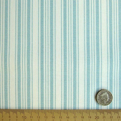 TEA TOWEL BASICS : Spungecake Stripe Teal - 130066