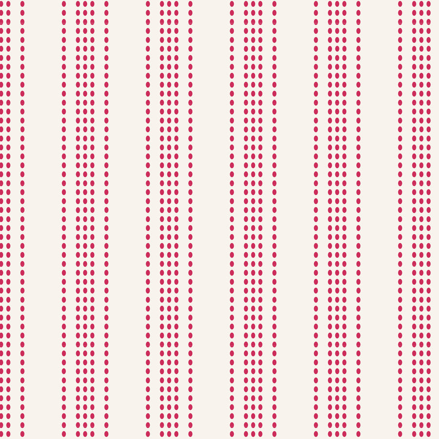 TEA TOWEL BASICS : Apple Cake Stripe Red - 130068