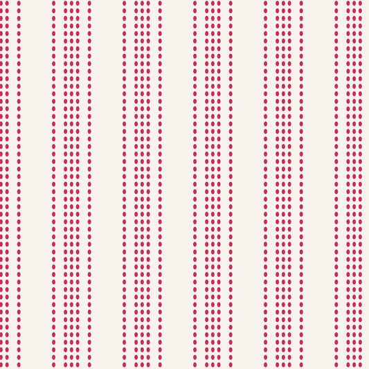 TEA TOWEL BASICS : Apple Cake Stripe Red - 130068