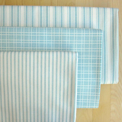 TEA TOWEL BASICS : Spungecake Stripe Teal - 130066